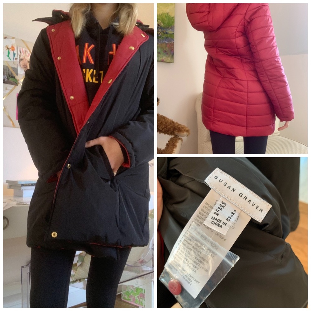 New Reversible Coat Susan Graver